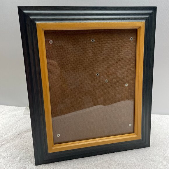 NIBWT Malden 8 x 10 Photo Frame, Blue-Green & Blonde, Total = 13"T x 11 1/4" W - Picture 2 of 13